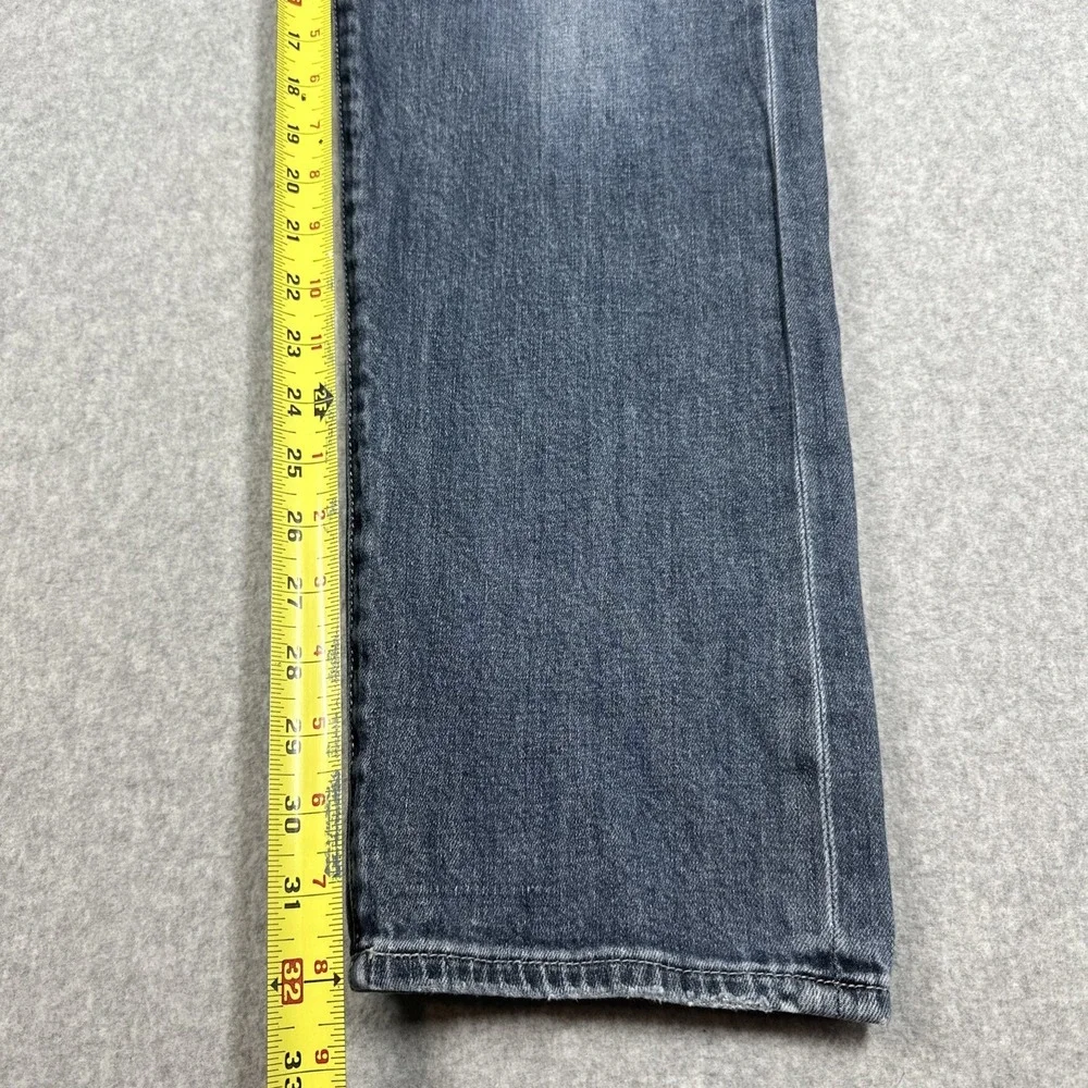 Armani Exchange AX Straight Leg Men's Jeans 34R(34x32) Medium Wash Fade Preppy